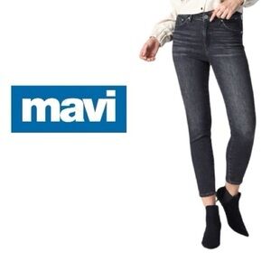 MAVI Tess High Rise Skinny | Dark Smoke | Women’s 28